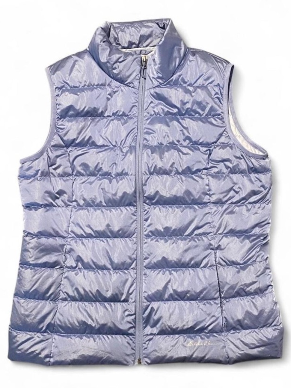 Eddie Bauer Sz Large Blue EB650 Down Puffer Vest